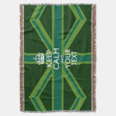 Couverture Personnalisé Conserver le calme et votre texte pou (devant Vertical)