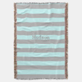 Couverture Personnalisé moderne gris et n'importe quelle coul (devant Vertical)