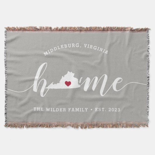 Couverture Personnalisé par l'État de Virginie (Devant)