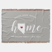 Couverture Personnalisé pour l'État du Nevada (Devant)