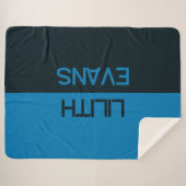 Couverture personnalisée avec nom pour demoiselle (Devant (Horizontal))