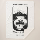 Couverture personnalisée, couverture de mariage po (Devant)