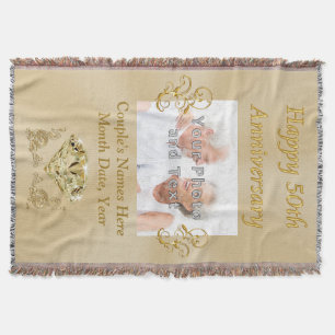 Couverture personnalisée d'anniversaire de photo,