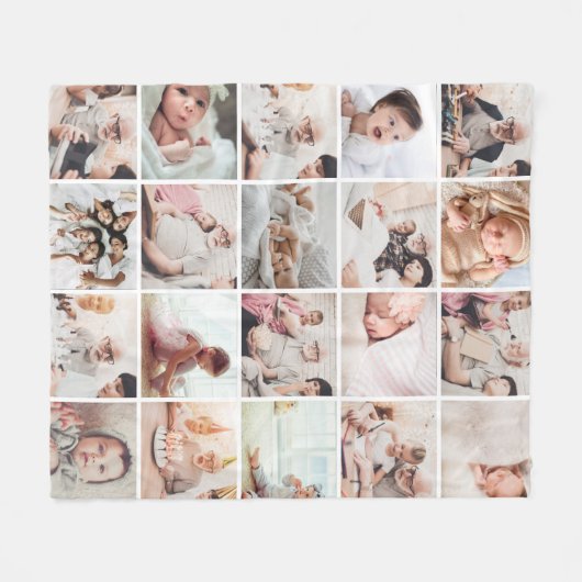 Couverture personnalisée de 20 photos (Devant (Horizontal))