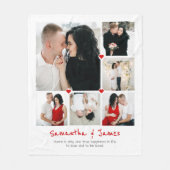 Couverture personnalisée de 6 photos avec nom et d (Devant)