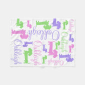 Couverture personnalisée de chien de saucisse de (Devant (Horizontal))