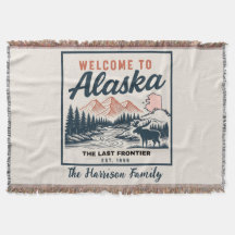Couverture personnalisée de l'Alaska