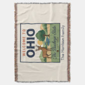 Couverture personnalisée de l'Ohio (devant Vertical)