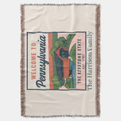 Couverture personnalisée de Pennsylvanie (devant Vertical)