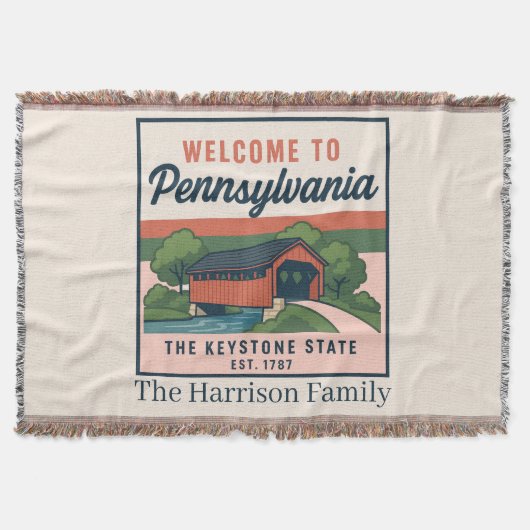 Couverture personnalisée de Pennsylvanie (Devant)