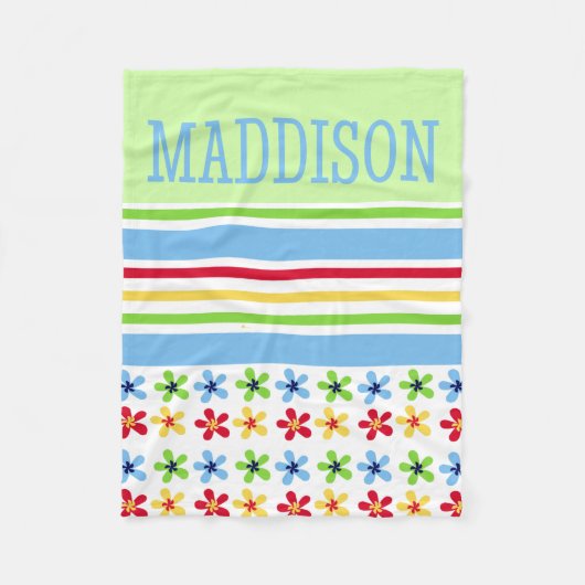 Couverture personnalisée d'ouatine (Devant)