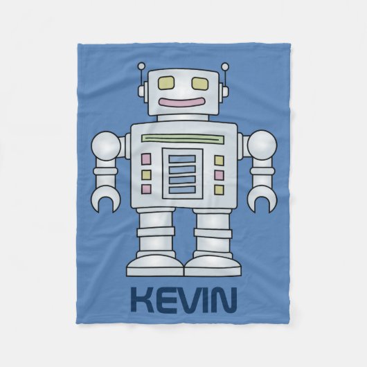 Couverture personnalisée d'ouatine de robot de (Devant)