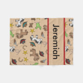 Couverture personnalisée du cowboy de Jérémie (Devant (Horizontal))