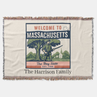 Couverture personnalisée du Massachusetts