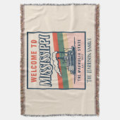 Couverture personnalisée du Mississippi (devant Vertical)