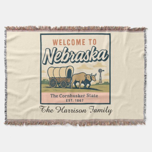 Couverture personnalisée du Nebraska (Devant)