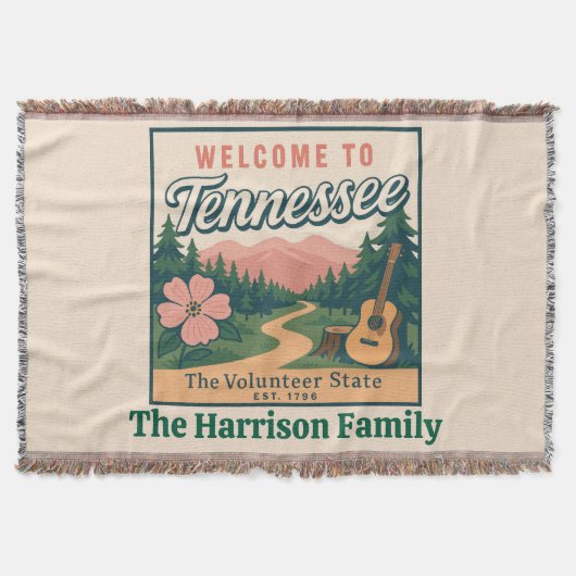 Couverture personnalisée du Tennessee (Devant)