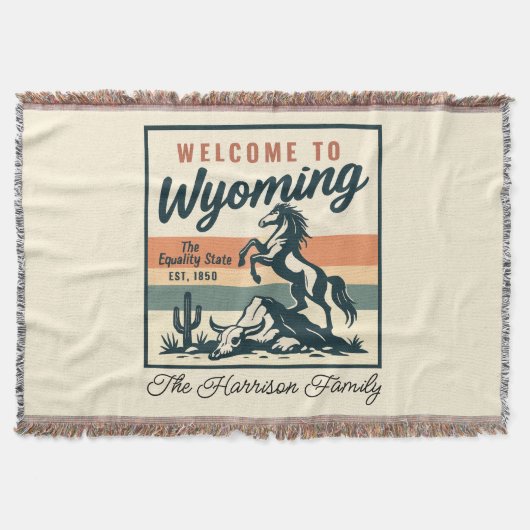 Couverture personnalisée du Wyoming (Devant)