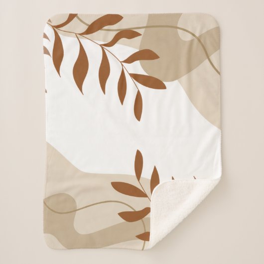 Couverture personnalisée en Sherpa cosy (Devant)