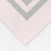 Couverture personnalisée florale de licorne de (Coin)