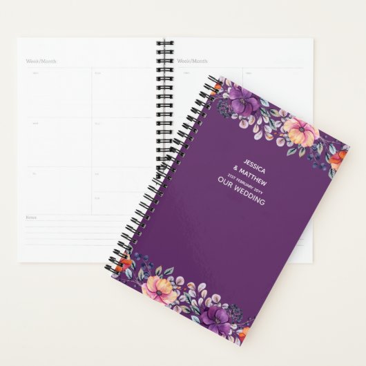 Couverture personnalisée Wedding planner Dawn Till (Devant avec enveloppe)