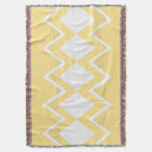 Couverture Personnalisez votre Beach House Aqua Grey Zig Zag (devant Vertical)