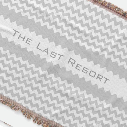 Couverture Personnalisez Votre Nom De Maison De Plage Grey Zi