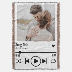 Couverture Personnalized Newlywed Photo Song Playlist