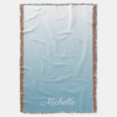 Couverture Personnel gradient ombre angel blue (devant Vertical)