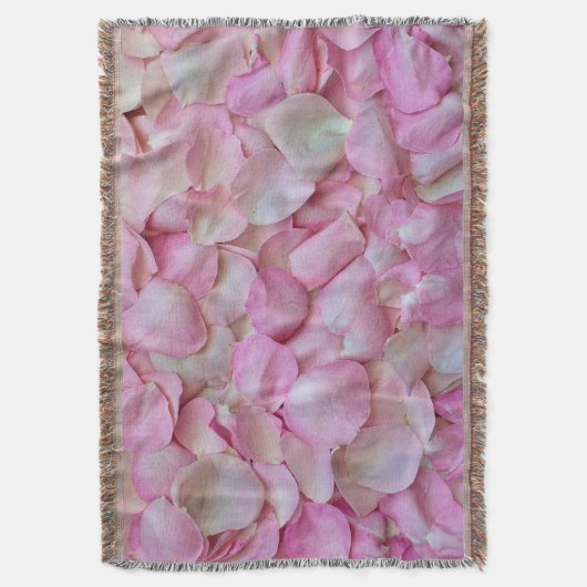 Couverture Pétales rose rose Motif (devant Vertical)