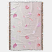 Couverture Pétales Roses romantiques (devant Vertical)