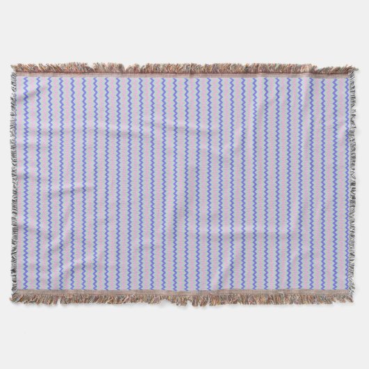 Couverture Petit chevron motif rose (Devant)