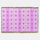 Couverture Petit motif de fleurs roses et violettes (Devant)