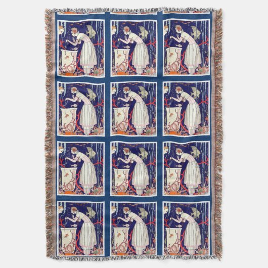 COUVERTURE PETIT POISSON ÉTONNANT, MODE DE BEAUTÉ ART DÉCO (devant Vertical)