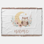 Couverture Petite chouette avec lune (Devant)