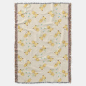 Couverture Petite petite girafe florale brun clair (devant Vertical)