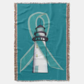 Couverture Phare turquoise de ruban de conscience d'espoir (devant Vertical)