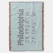 Couverture Philadelphie Longitude Latitude (devant Vertical)
