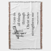 Couverture Philippiens 4:13 Bible Scripture KJV Citation (devant Vertical)