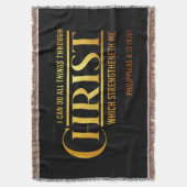 Couverture Philippiens 4:13 Bible Verse KJV Citation (devant Vertical)