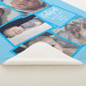 Couverture photo bébé avec nom et texte personnali (3/4)