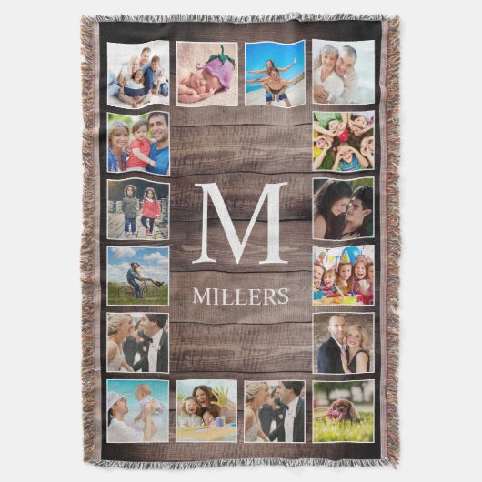 Couverture Photo de Custom Collage Rustic Farmhouse Family (devant Vertical)