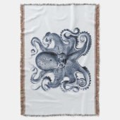 Couverture Photo de la marine Blue Octopus par Ernst Haeckel (devant Vertical)
