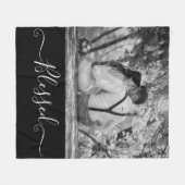 Couverture photo de mariage personnalisée (Devant (Horizontal))