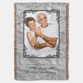 Couverture Photo de monogramme pour les 60 ans de mariage de (devant Vertical)