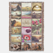 Couverture Photo monogrammée personnalisée (devant Vertical)