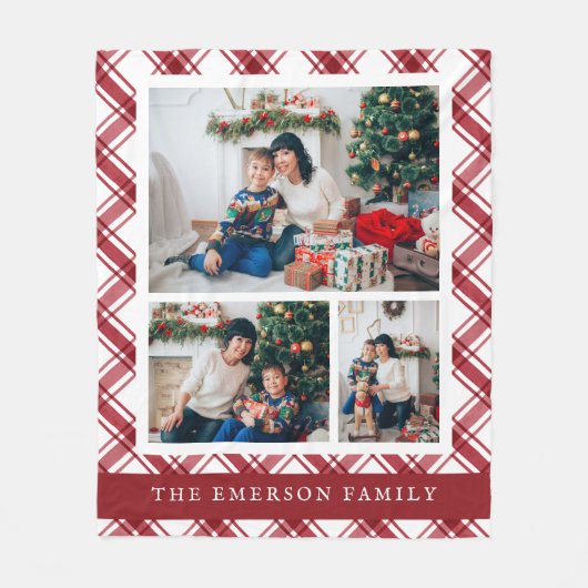 Couverture photo plaid (Devant)