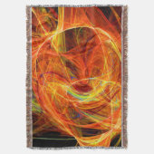 Couverture PHOTON FROID Abstrait Orange Jaune Fractal (devant Vertical)