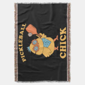 Couverture Pickleball Chick - rétro (devant Vertical)
