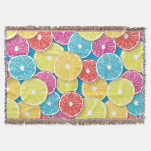 Couverture Pièces de fruits d'agrumes